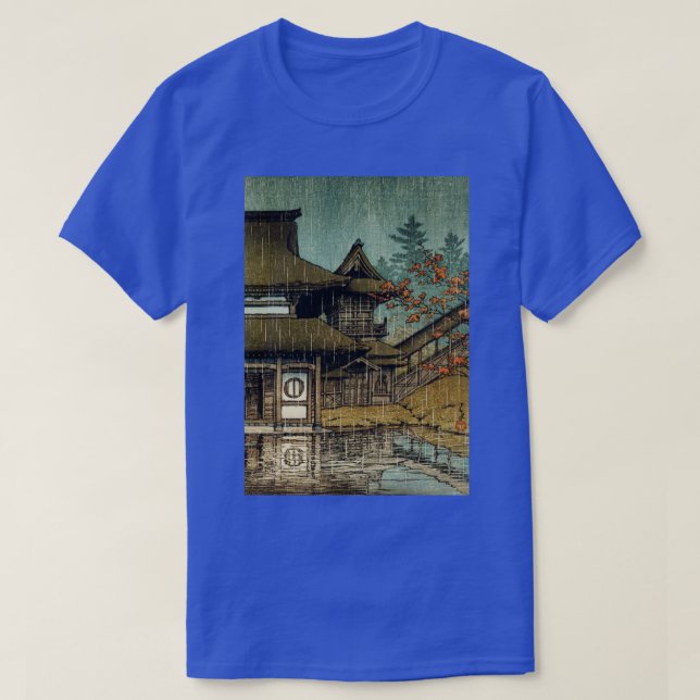 Camiseta Templo de Hasui Kawase sendai (Diseño del anverso)
