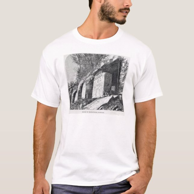 Camiseta Templo de inscripciones, Palenque (Anverso)