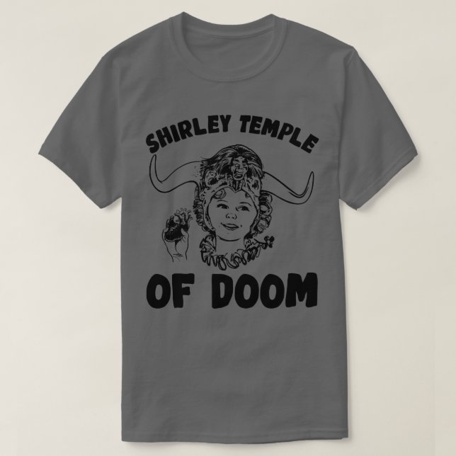Camiseta Templo de la Doom 1 en Shirley (Diseño del anverso)