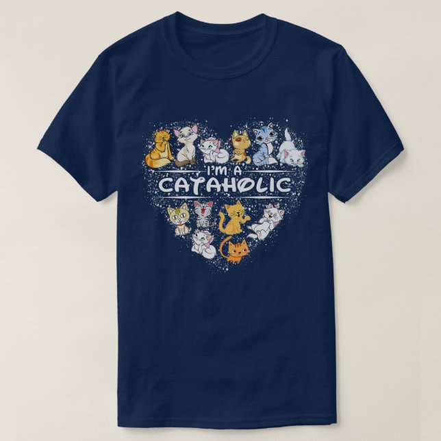 Camiseta Templo de la Iglesia Católica (Diseño del anverso)