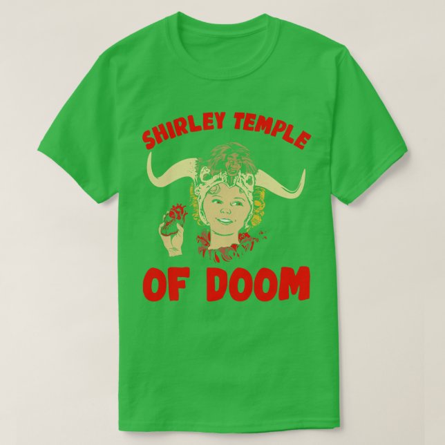 Camiseta Templo de la Perdición en Shirley (Diseño del anverso)