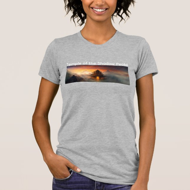Camiseta Templo de los Picos de la Sombra (Anverso)