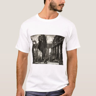 Camiseta Templo de Neptuno, Paestum - Giovanni Piranesi