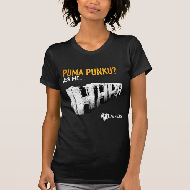 Camiseta Templo de Punku del puma (Anverso)