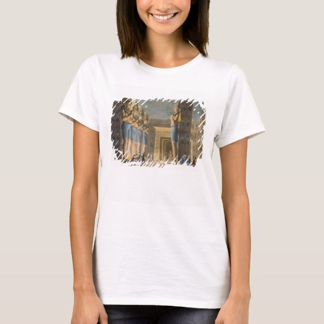 Camiseta Templo de Ramesses II (1279-13 a.C.) Abu Simbel, E (Anverso)