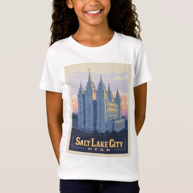 Camiseta Templo de Salt Lake | Salt Lake City, Utah (Anverso)