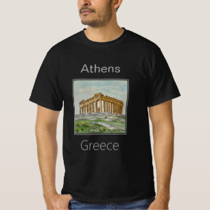 Camiseta Templo del Partenón, Atenas, Grecia