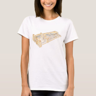 Camiseta Templo egipcio