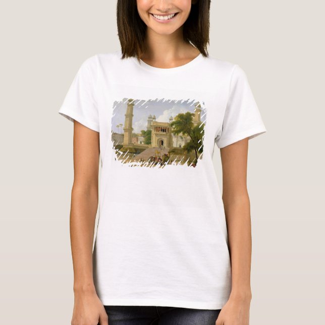 Camiseta Templo indio, se dice que es la mezquita de Abo-ul (Anverso)
