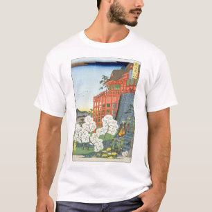 Camiseta Templo Kiyomizu-dera, Kyoto, Hiroshige