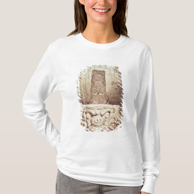 Camiseta Templo maya, Honduras (Anverso)