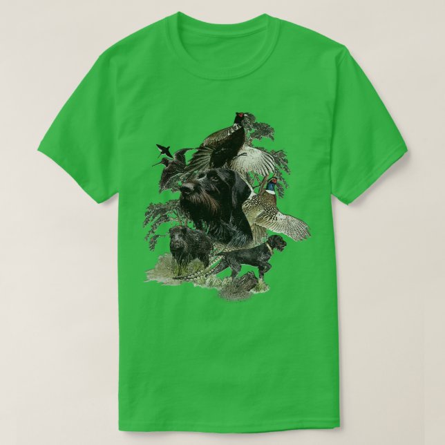 Camiseta Temporada 1 de caza de caza de punteros con cable  (Diseño del anverso)