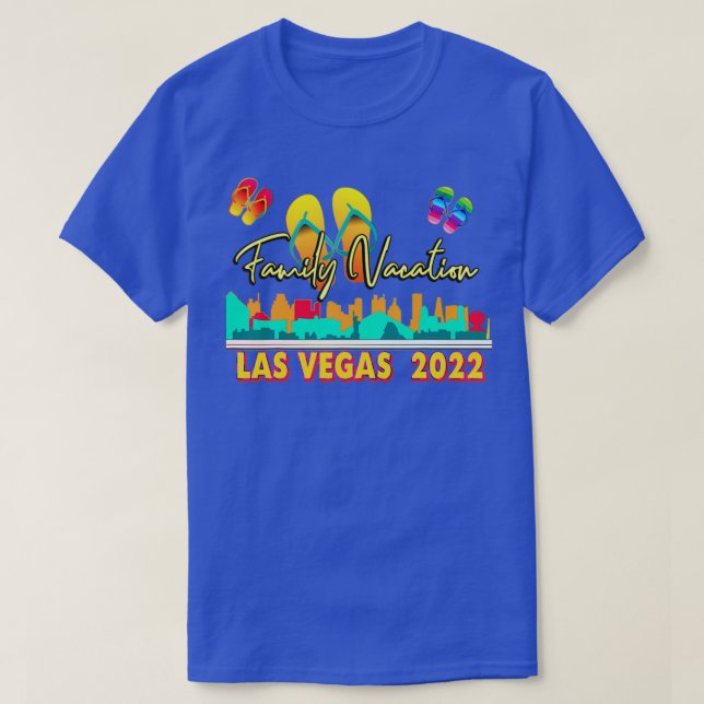 Camiseta Temporada 2022 de Las Vegas Family Vacation (Diseño del anverso)