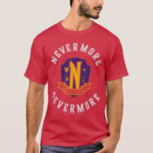 Camiseta Temporada 2 de Miércoles Nunca más 4 Siempre Escue