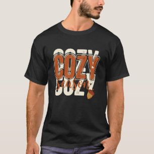 Camiseta Temporada Acogedora Otoño Bellota Cosecha de Otoño