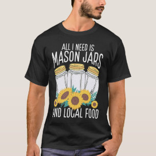 Camiseta Temporada C De Cañón De Comida Local Doméstica