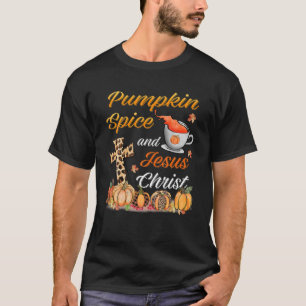 Camiseta Temporada De Caída Especie De Calabaza Cuta Y Jesu