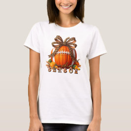 Camiseta Temporada de calabaza