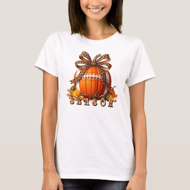 Camiseta Temporada de calabaza (Anverso)