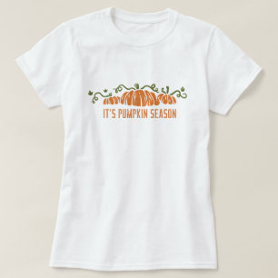 Camiseta Temporada de calabaza
