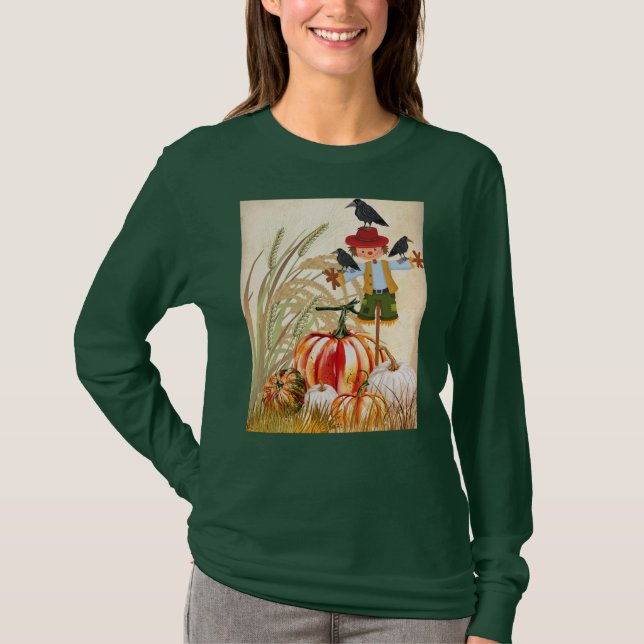 Camiseta Temporada de calabaza (Anverso)