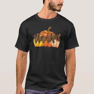 Camiseta Temporada de calabaza de agradecimiento Cae Vibes