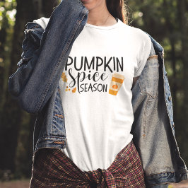 Camiseta Temporada de calabaza de especias T-Shirt otoño te