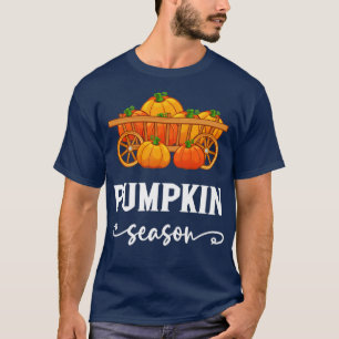 Camiseta Temporada de calabaza de otoño