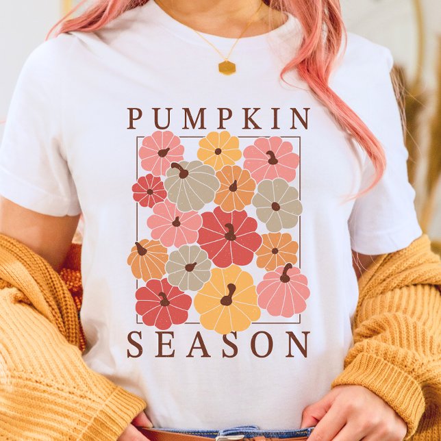 Camiseta Temporada de calabaza de otoño (Subido por el creador)