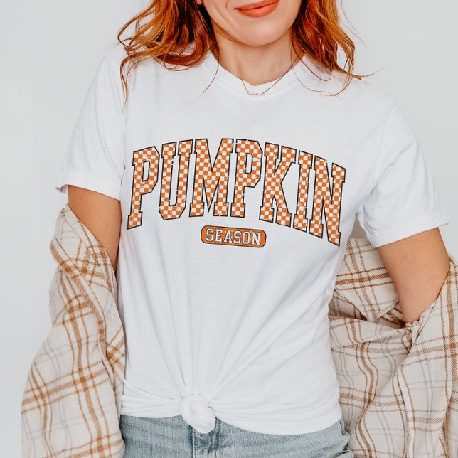 Camiseta Temporada de calabaza de otoño suave (Subido por el creador)