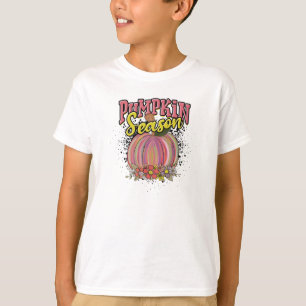 Camiseta Temporada de calabaza - tallado de calabaza