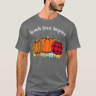 Camiseta Temporada de calabazas de otoño inspiran a los pro