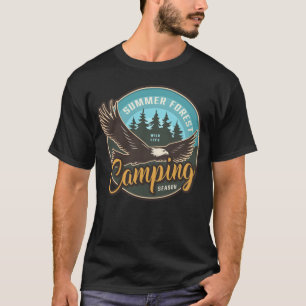 Camiseta TEMPORADA DE CAMPAMENTO DE VERANO DE VALQUIRIA niñ
