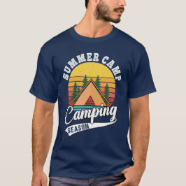 Camiseta Temporada de camping en el campamento de verano