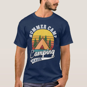 Camiseta Temporada de camping en el campamento de verano