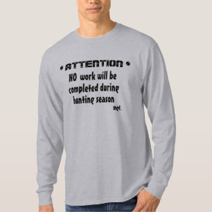 Camiseta Temporada de caza