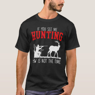 Camiseta Temporada de caza caza animal cazador de animales 