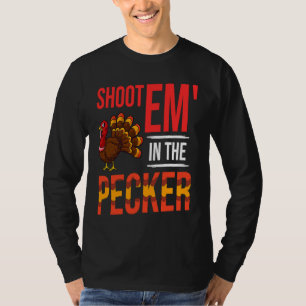 Camiseta Temporada de caza de cazadores de pavos