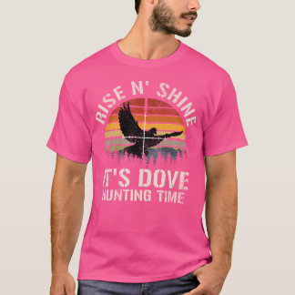 Camiseta Temporada de caza de palomas al atardecer