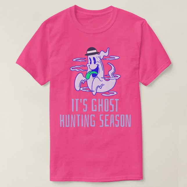 Camiseta Temporada de caza fantasma (Diseño del anverso)