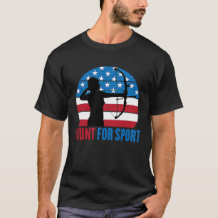 Camiseta Temporada De Caza Yo Cazo Por El Deporte Cruce Arc