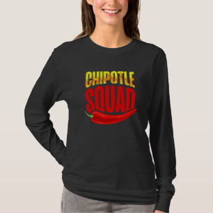 Camiseta Temporada de condimento de sabor a comida picante
