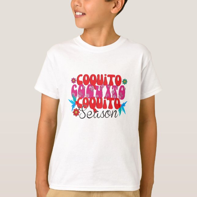 Camiseta Temporada de Coquito, Día Nacional del Coquito (Anverso)