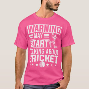 Camiseta Temporada de Cricket de los jugadores de cricket: