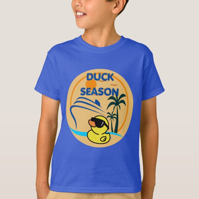 Camiseta Temporada de duque de caucho (Anverso)