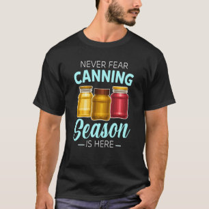 Camiseta Temporada de Enlatado Enlatadores Colonos Jardiner