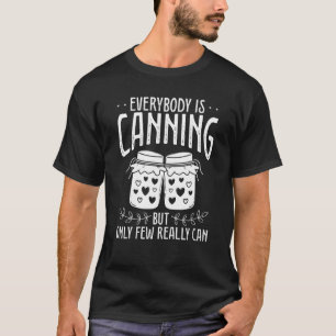 Camiseta Temporada de enlatamiento Restaurante de comida ca