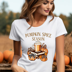 Camiseta Temporada de Especias de Calabaza