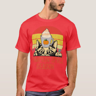 Camiseta Temporada de especias de calabaza lindo otoño otoñ