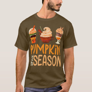 Camiseta Temporada de especias de calabaza otoño otoño male